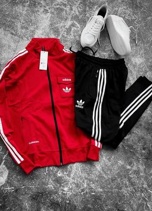 Adidas мужской спортивный костюм / мужественный спорт костюмы адедас