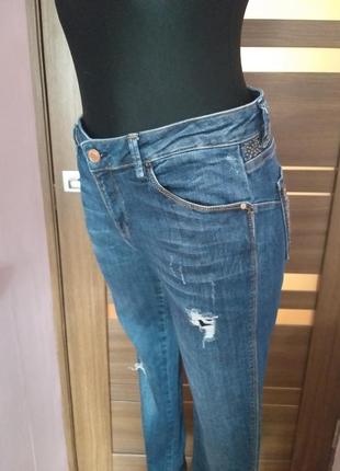 Брендовые узкие джинсы/guess/29 р.2 фото