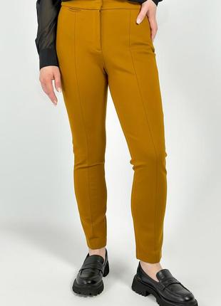 Брюки zara 7953/233/745 горчичные s