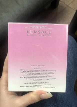 Versace bright crystal 90 ml2 фото