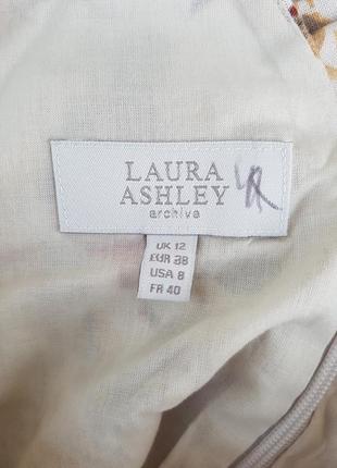 Лляна сукня в трояндах laura ashley6 фото