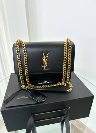 Сумка в стиле ysl sunset премиум сумка