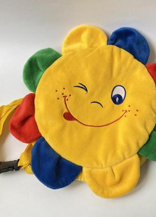 Дитячий рюкзак сонечко/квіточка