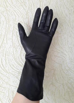 Винтаж высокие перчатки натуральная кожа англия9 фото
