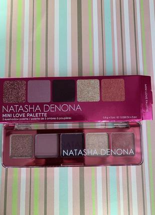 Ціна🔥палітра тіней natasha denona mini love eyeshadow palette тіні для повік1 фото