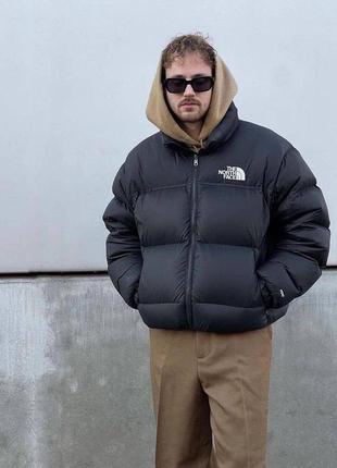 Зимняя пуховая куртка в стиле tnf 700 black