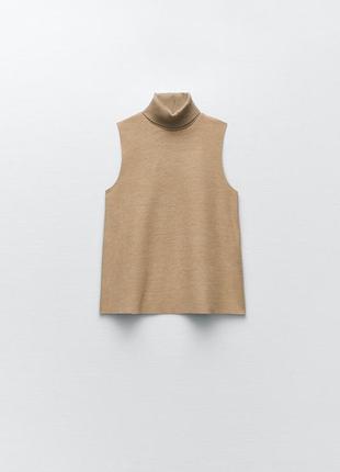 Жилетка zara жилет⭐️ трикотаж