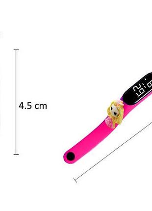 Детские сенсорные электронные часы с 3д браслетом  водонепроницаемые с...