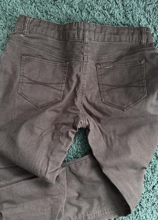 Серые прямые джинсы с подкладкой2 фото