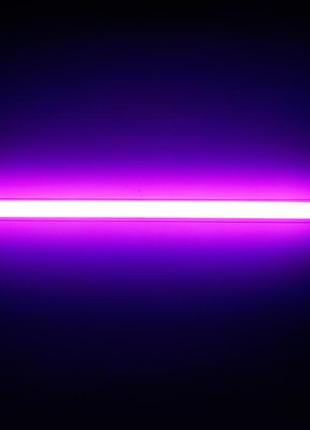 Погружная лампа/подсветка для аквариума lp-40, 10w, 40 см, розовая1 фото