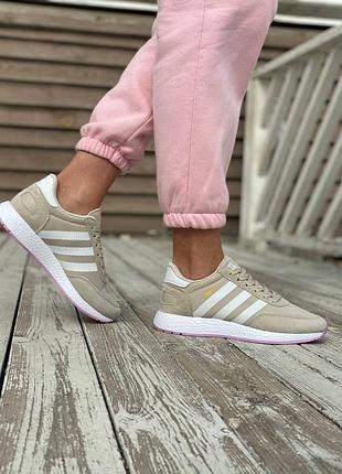 Кроссовки adidas iniki beige