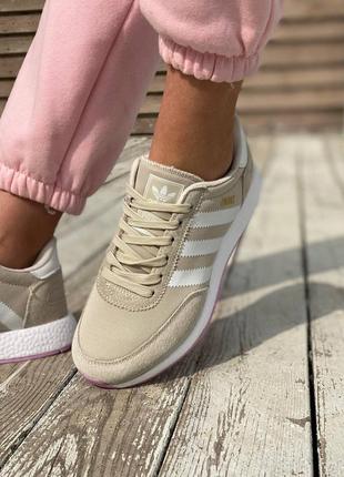 Кроссовки adidas iniki beige8 фото