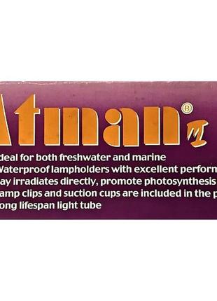 Лампа atman super light 25w, т8, 10000 к2 фото