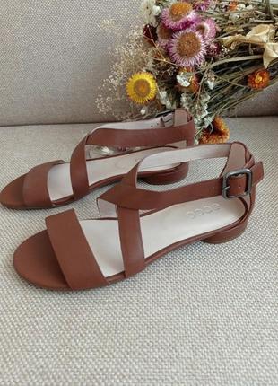 Босоніжки сандалі ecco w flat sandal 208413/ розм.38 оригінал