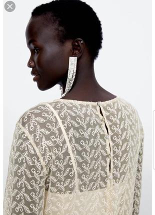 Платье zara размер s-m 4