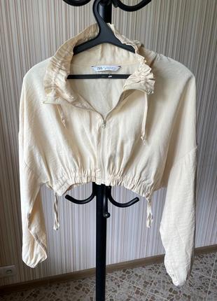 Ветровка легкая куртка zara l