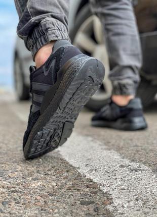 Кросівки adidas nite jogger boost 3m чорні4 фото