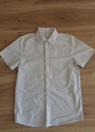 Шведка белая, рубашка на мальчика 12-15 лет
