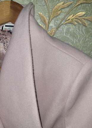 Жіноче демісезонне модне пальто з шерсті8 фото