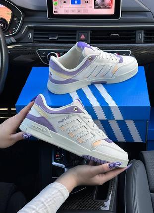 Женские кроссовки adidas drop step milk purple