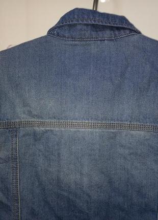 Джинсовая куртка ветровка джинсовка джинсовый пиджак next некст для девочки 12 лет 1525 фото