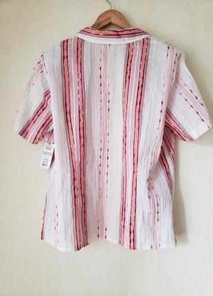 Новая винтажная облегченная блуза рубашка германия3 фото