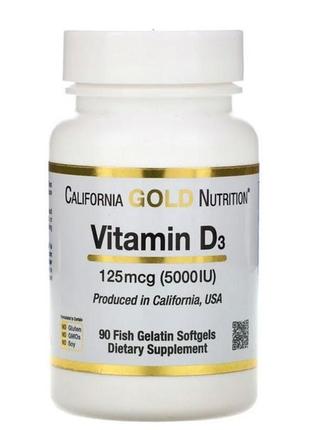 Витамин d3 от california gold nutrition