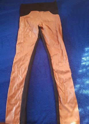 Лосины эко кожа