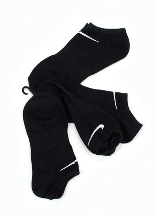 Короткие носки nike everyday lightweight sx7678-010 размер s 34-38