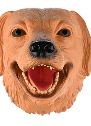 Іграшка на руку собака, іграшка голова собаки, іграшка собака, іграшки на руку лабрадор