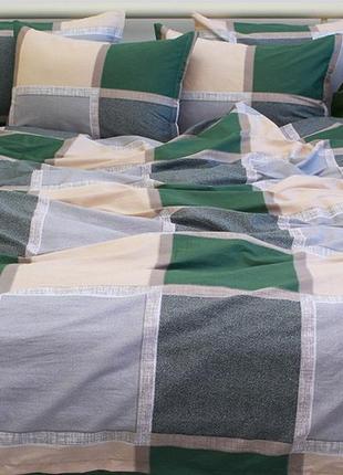 Комплект постельного белья евро, ткань сатин люкс