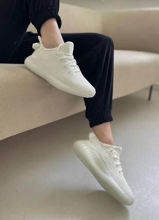 Кроссовки кроссы адедас изи буст adidas yeezy boost 350 white3 фото