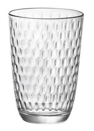 Склянки для води та соку 1 шт bormioli rocco, 390 мл, склянки для компоту