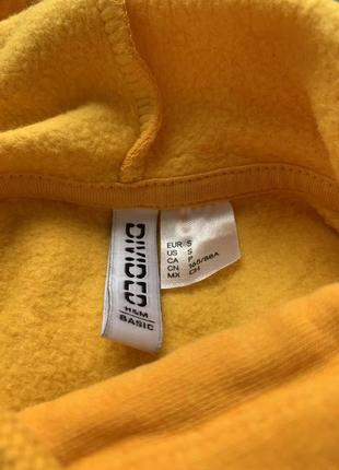 Жовтий худі з капюшоном від h&m8 фото