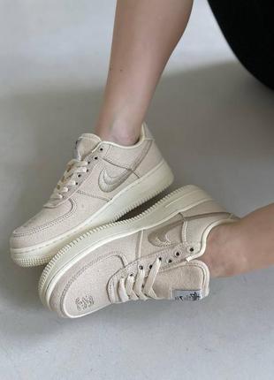 Кросівки кроси найк еір форс nike air force stussy