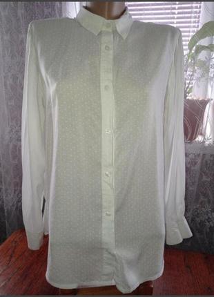 Белая рубашка в горошек от karen by simonsen.
