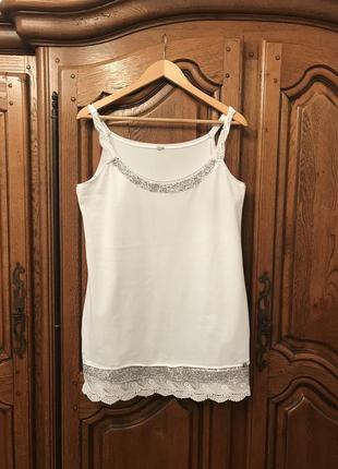 Блузка на бретельках