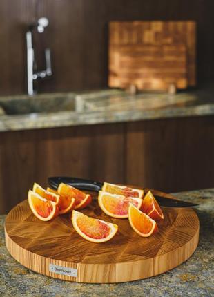 Торцева обробна дошка з ясена 30 см