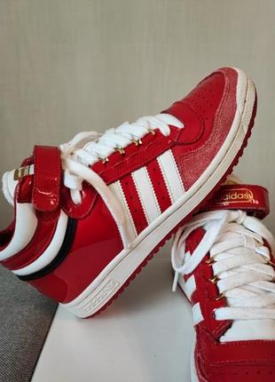 Adidas/кроссовки/красно-белые/40 размер4 фото