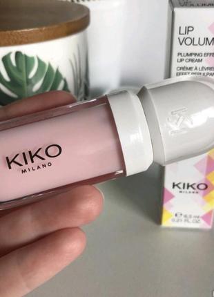 Бальзам для губ lip volume kiko milano 01 троянда3 фото