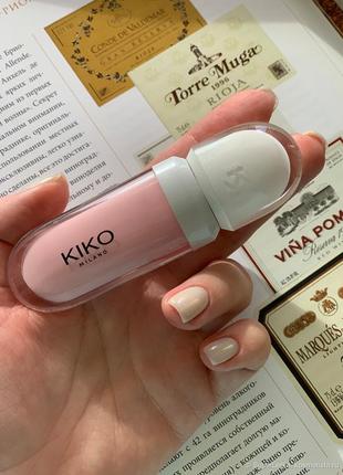 Бальзам для губ kiko milano крем для губ з ефектом збільшення 0.21 мл