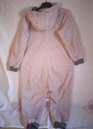 Теплый кигуруми тедди 3