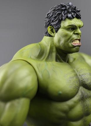 Подвижная фигурка marvel халк   26см - hulk, avengers6 фото