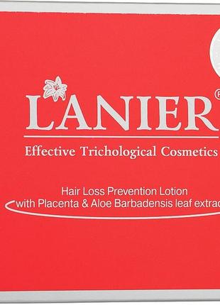 Лосьйон для волосся плацент формула lanier  проти випадіння з плацентою та екстрактом листя алое1 фото