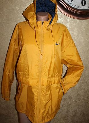 L разм. винтажная куртка nike. made i india длина по спинке - 85 см., ширина плеч - 62 см., пог - 72