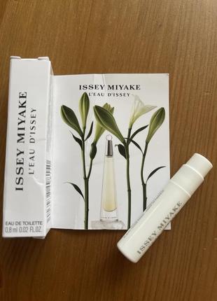 Туалетна вода issey miyake l'eau d'issey 0.8 мл1 фото