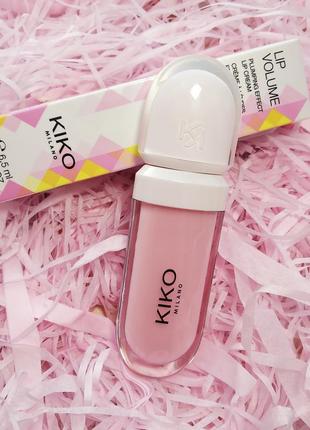 Kiko milano lip volume plumping effect lip cream крем для губ с эффектом увеличения объема2 фото