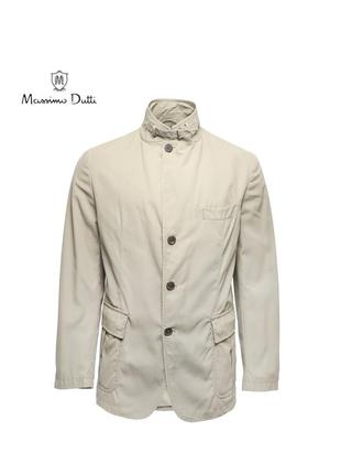 Классическая серая куртка massimo dutti оригинал [ 42 xl ]1 фото