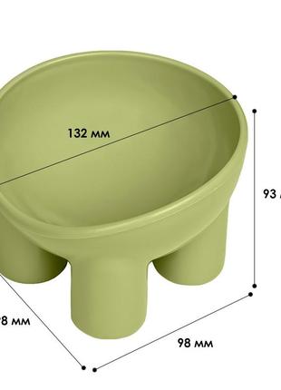 Миска для кошек taotaopets 126623 green 9шт5 фото
