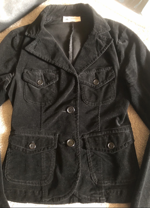 Французький натуральний оксамит (велюр) приталений піджак jean barro, р. xs-s-м, ідеальний стан4 фото
